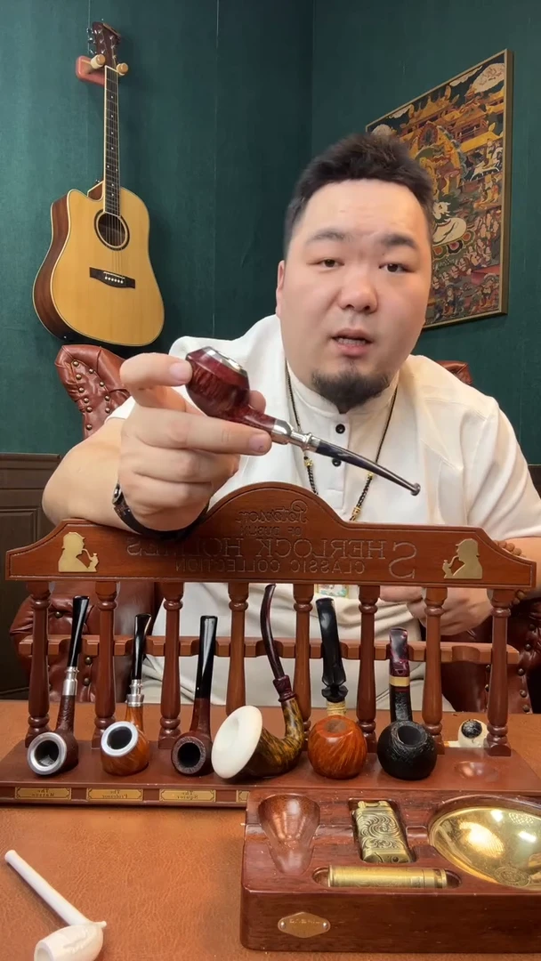 石楠木一**情意大利进口石楠木烟斗