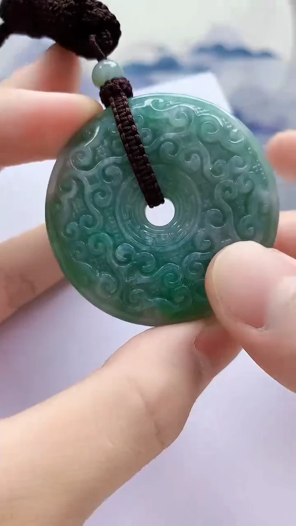 未镶嵌定制翡翠5028bb-毛货挂件66