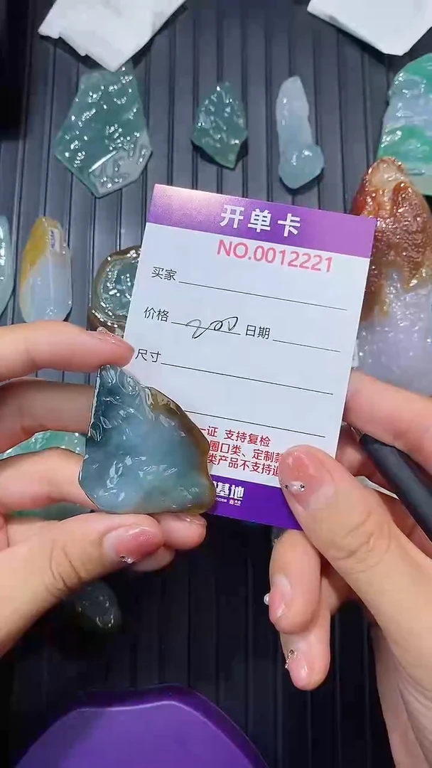 【闪购商品】翡翠颈饰未镶嵌随形