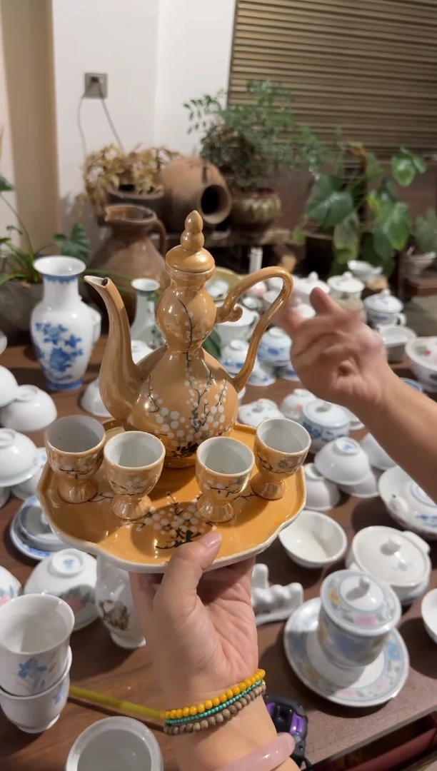 摆件一套有瑕请慎拍