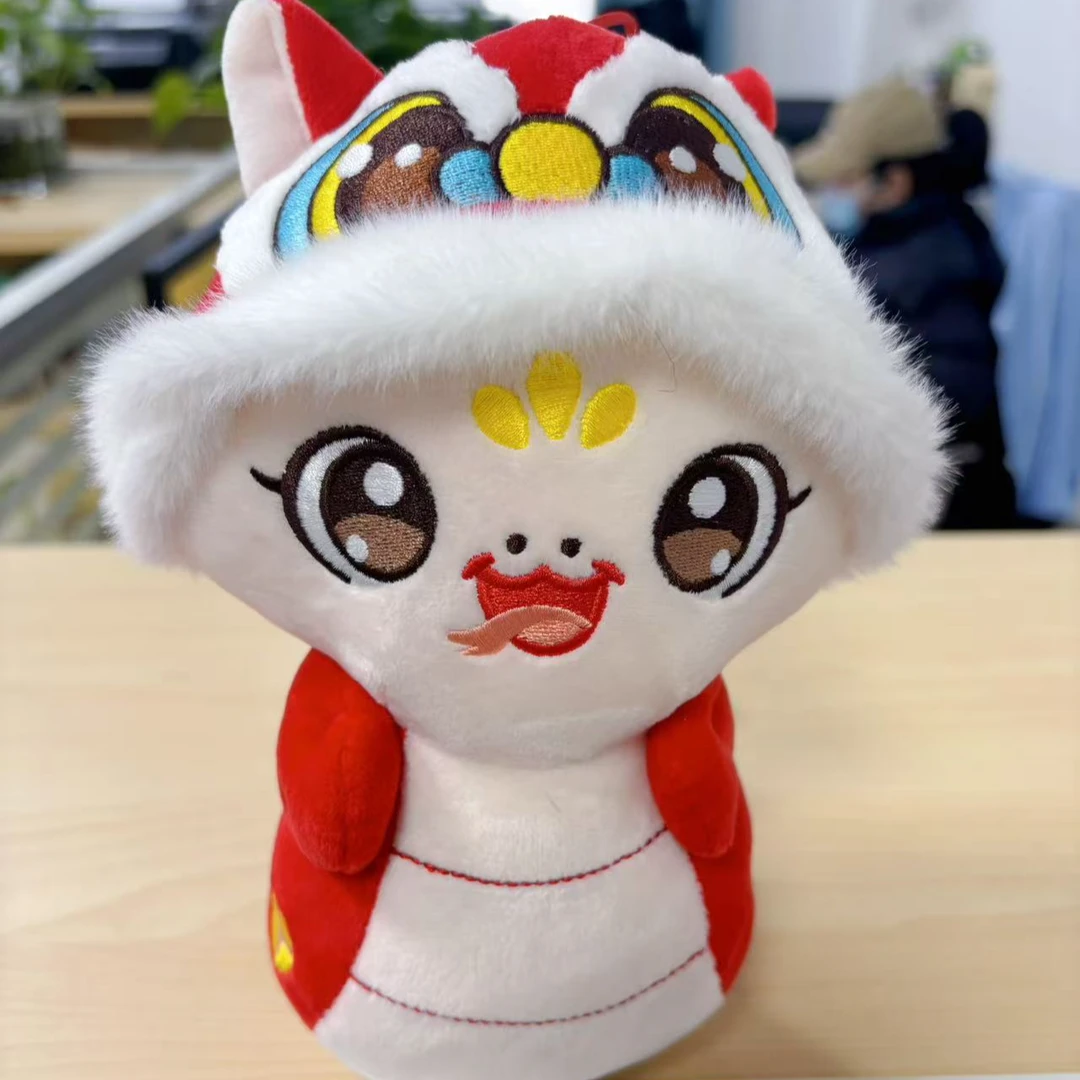 蛇年玩偶生肖吉祥物