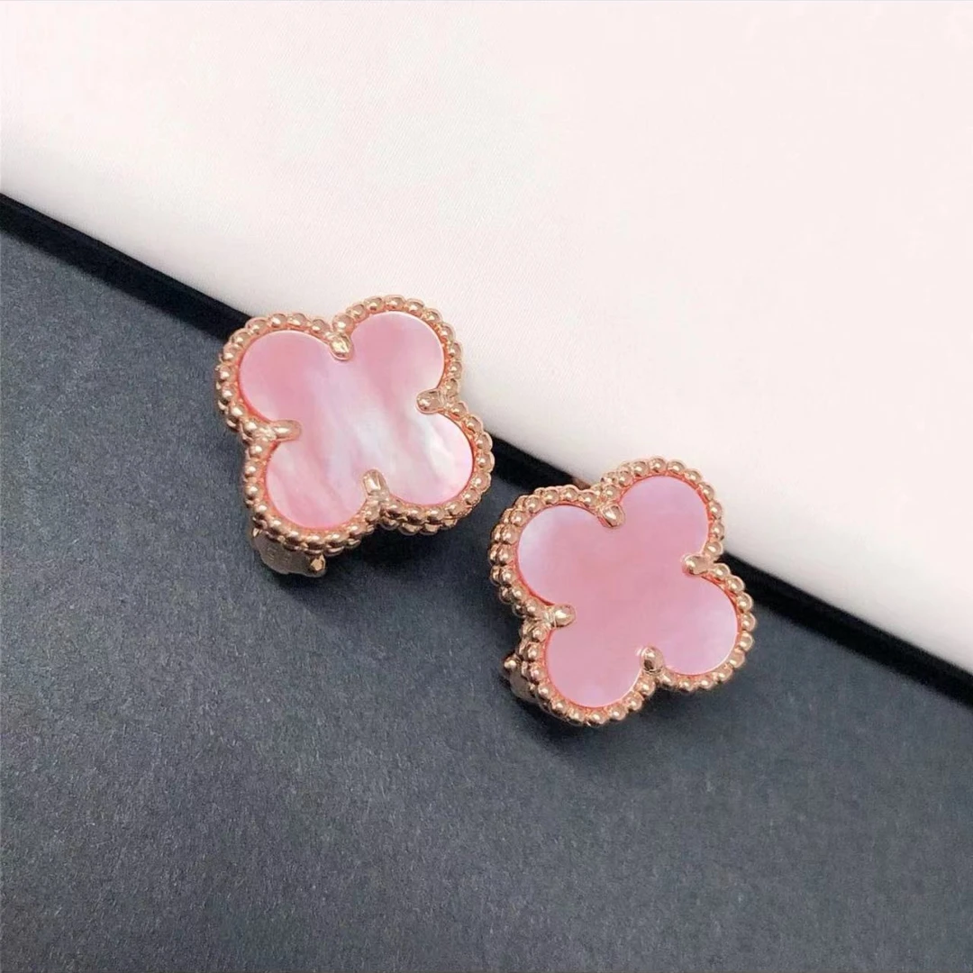 铜合金耳饰 【V金工艺】高奢耳环耳钉轻奢