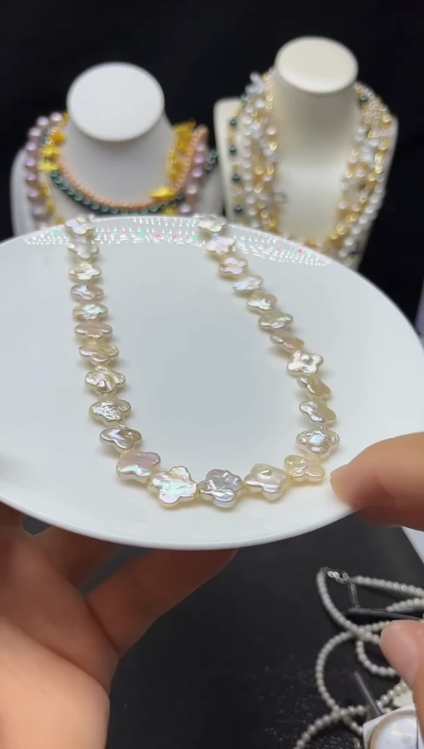 淡水珍珠未镶嵌颈饰多人