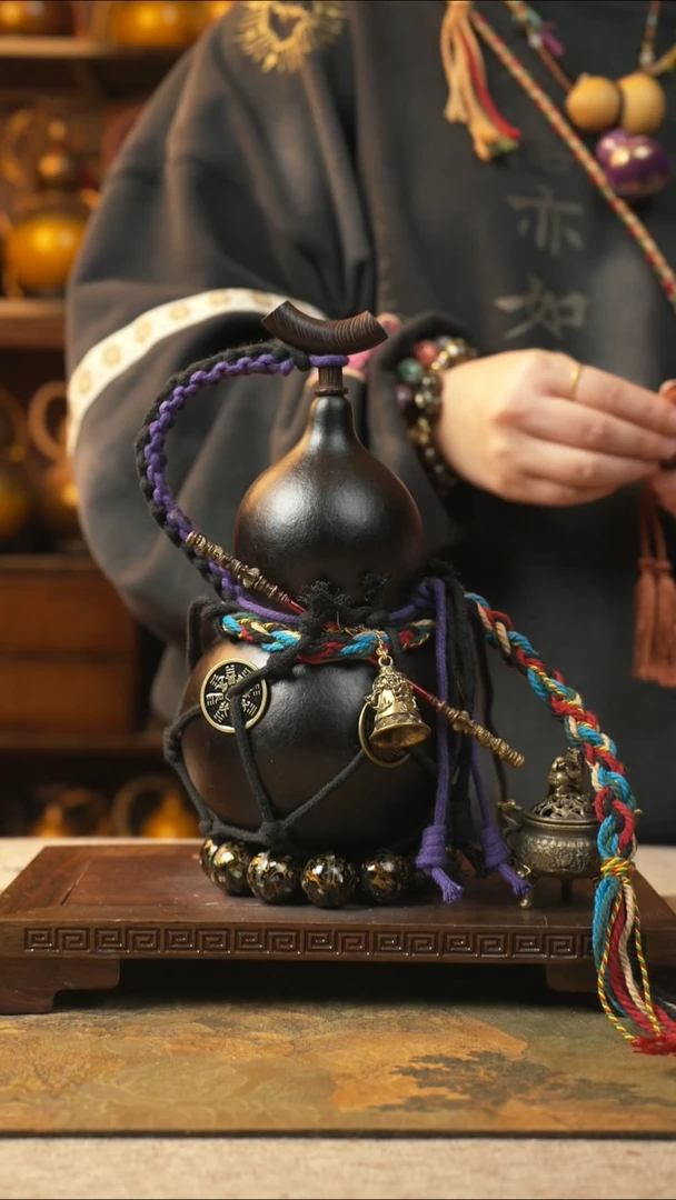 444大漆一物一拍记葫堂出品【不带手串】