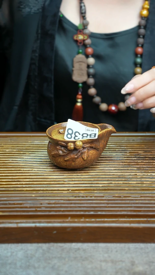 万古烧粗陶手工茶具