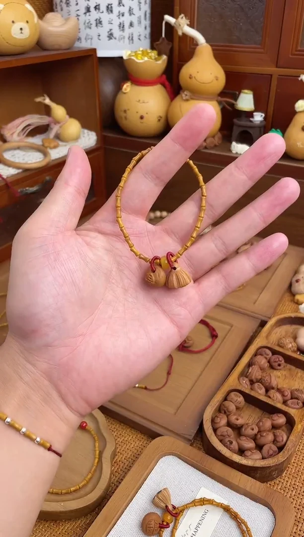 竹节手串一物一拍好运连连款
