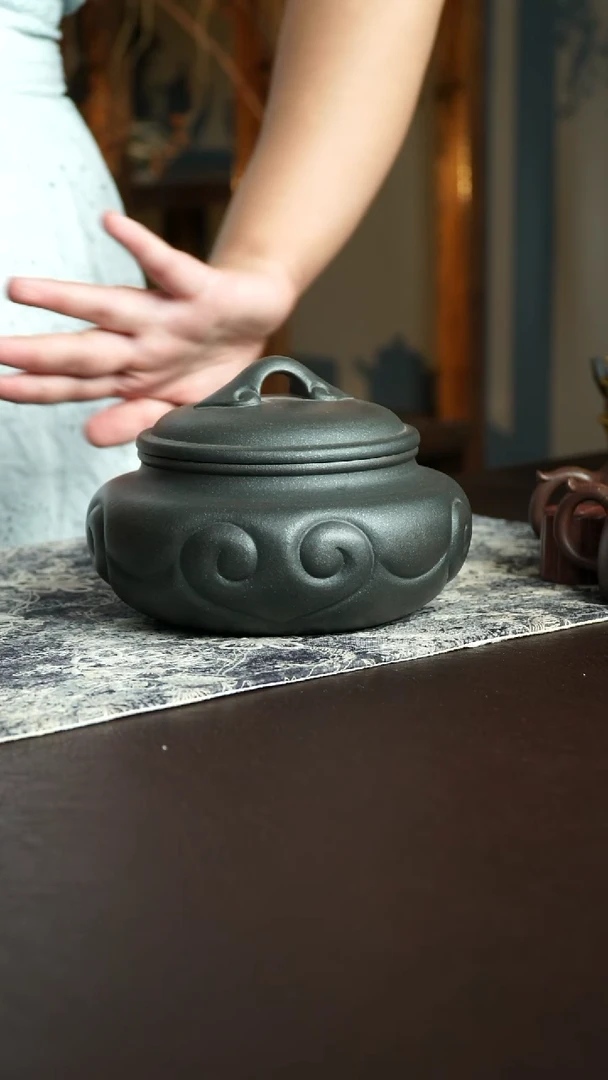 茶杯紫砂60号宜兴紫砂原矿作品