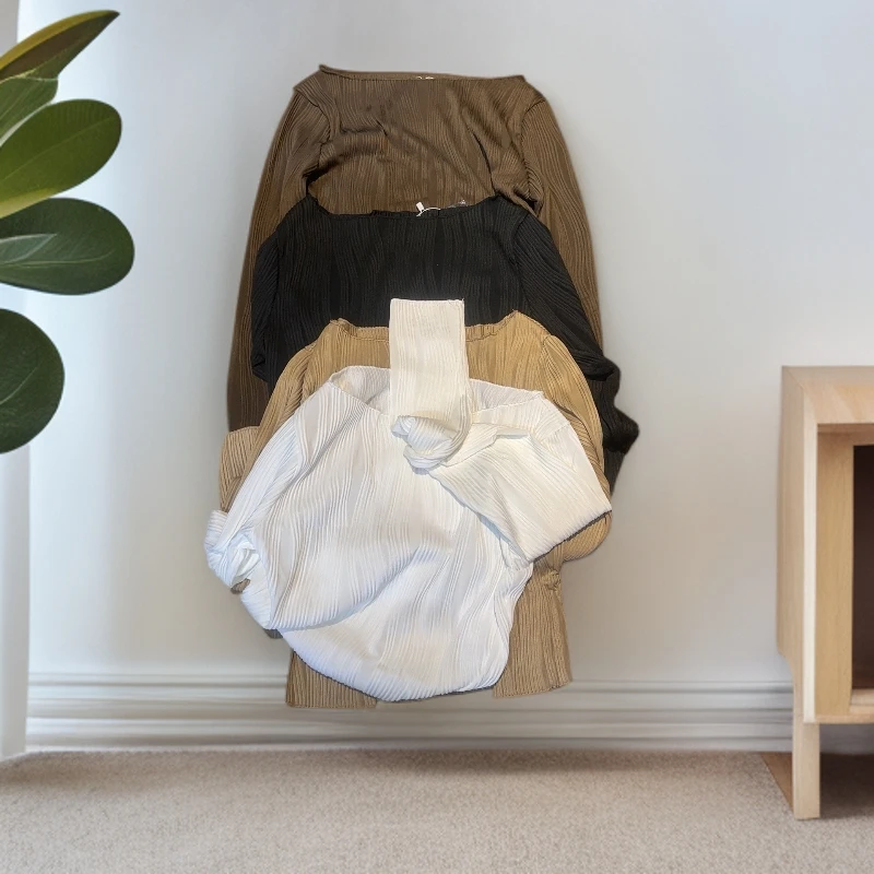 新款打底衣休闲白搭