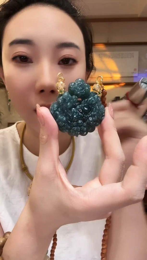 颈饰未镶嵌翡翠国风