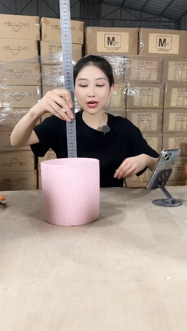 磨砂粉色中号16x16