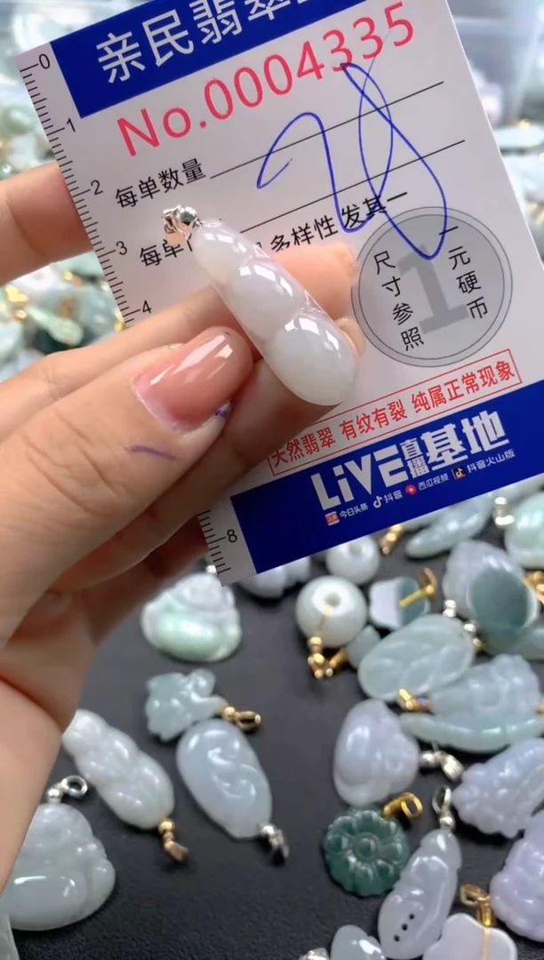 颈饰未镶嵌翡翠4335