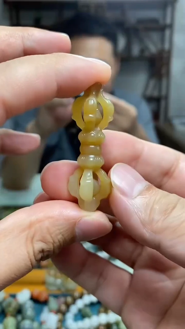 和田玉未镶嵌颈饰118