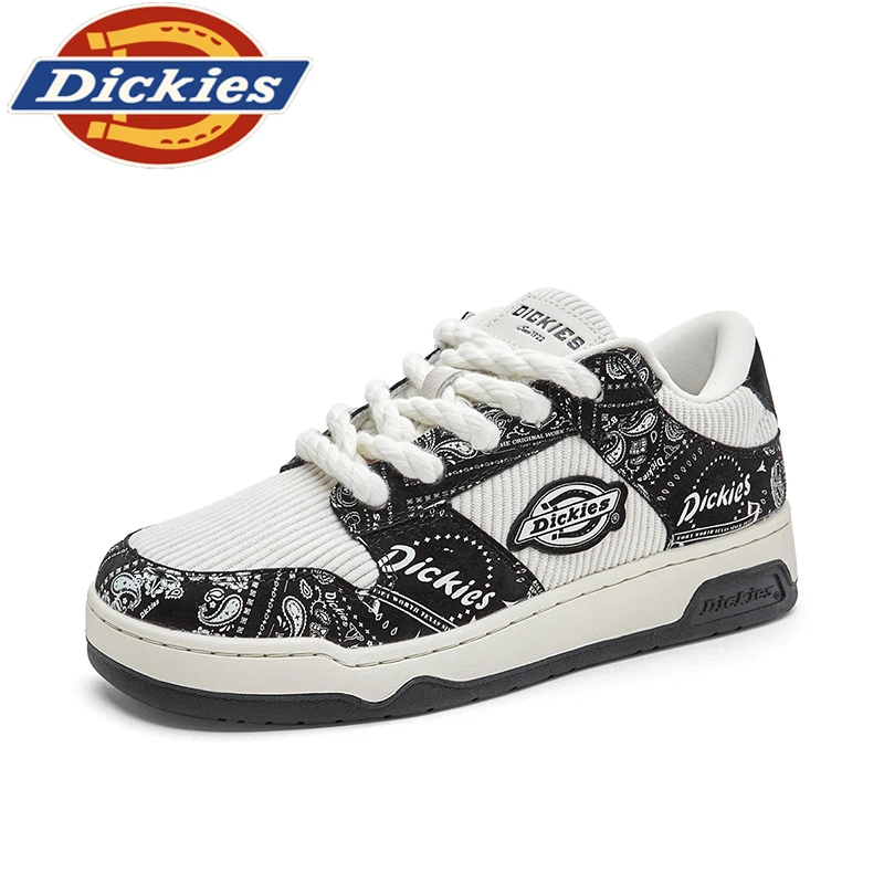 Dickies腰果花板鞋情侣百搭撞色拼接小众潮鞋四季透气休闲鞋子