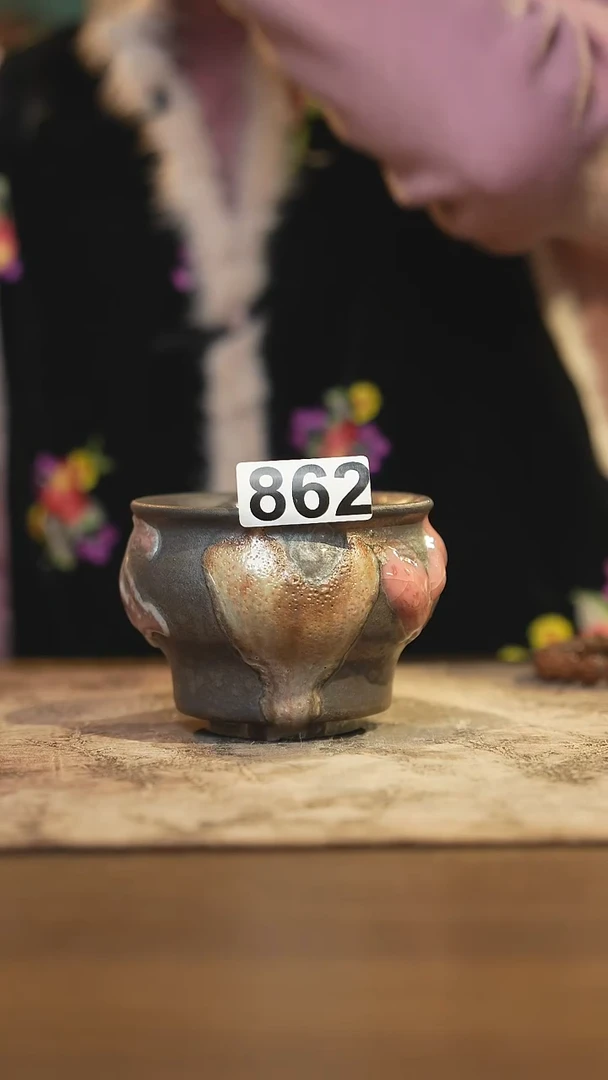 陶瓷茶器茶具主人杯862微瑕