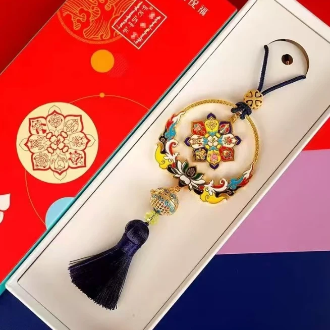 吉祥八宝平安吉祥挂件国风创意挂饰礼盒