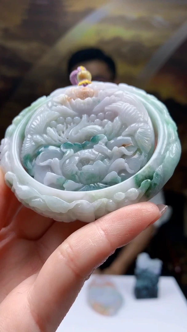 【闪购商品】定制翡翠未镶嵌1085ry-毛货手镯47