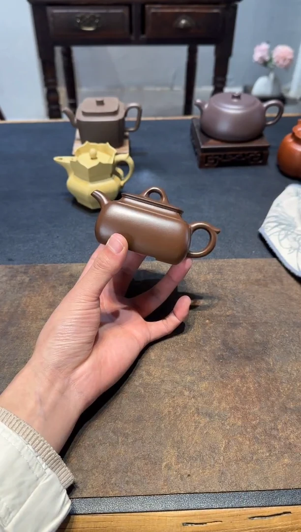 茶壶紫砂缘**你长四方 紫砂壶