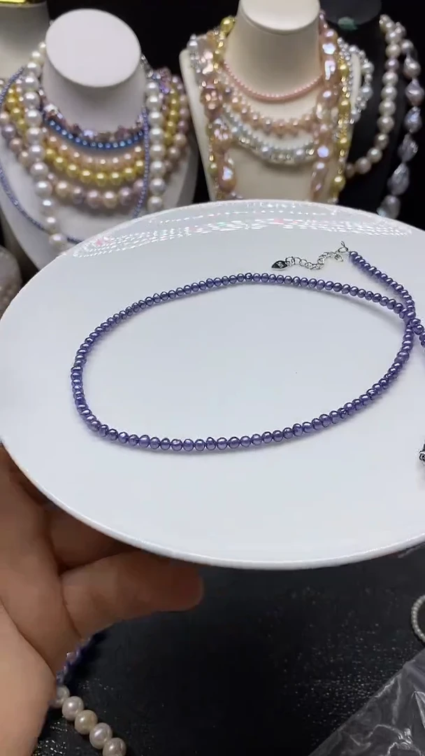 颈饰未镶嵌淡水珍珠多人
