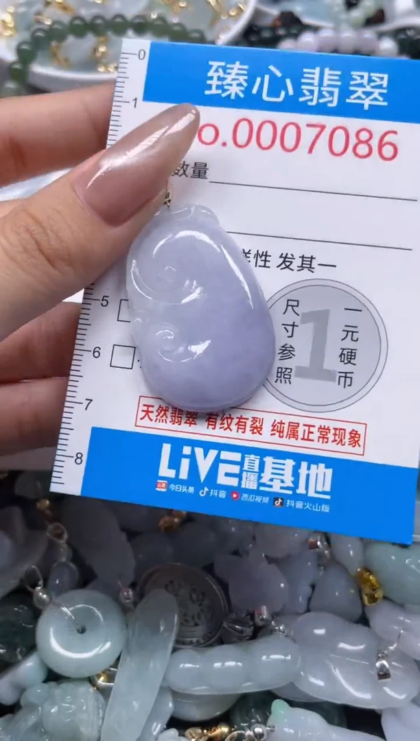 颈饰未镶嵌翡翠7086