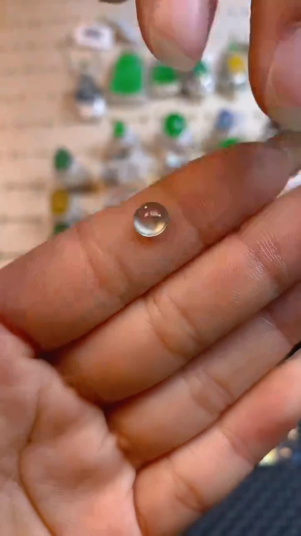 【闪购商品】翡翠耳饰未镶嵌天然A货翡翠112