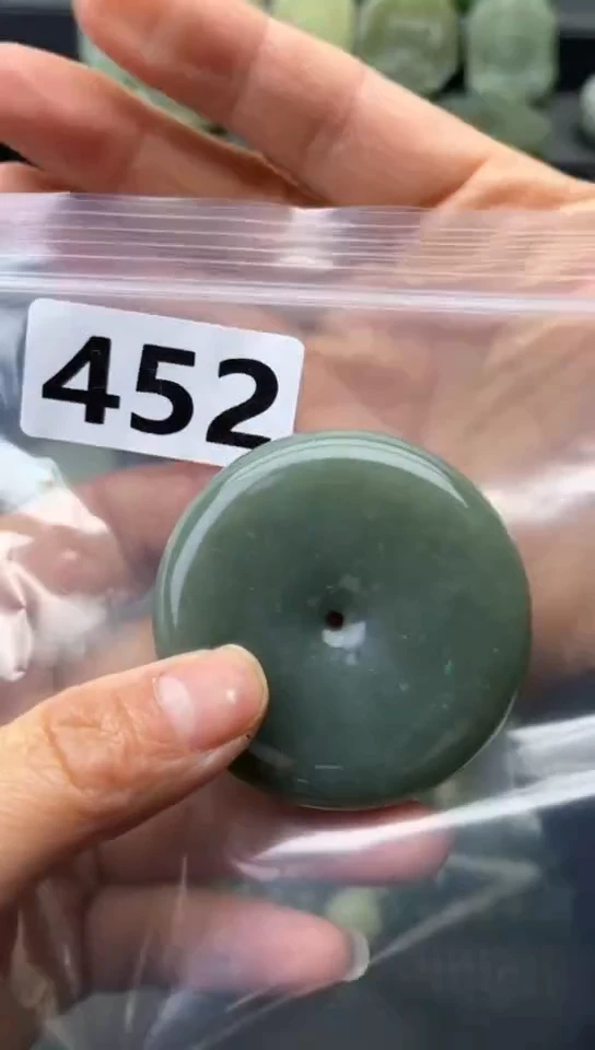 未镶嵌和田玉珠宝半成品扣子