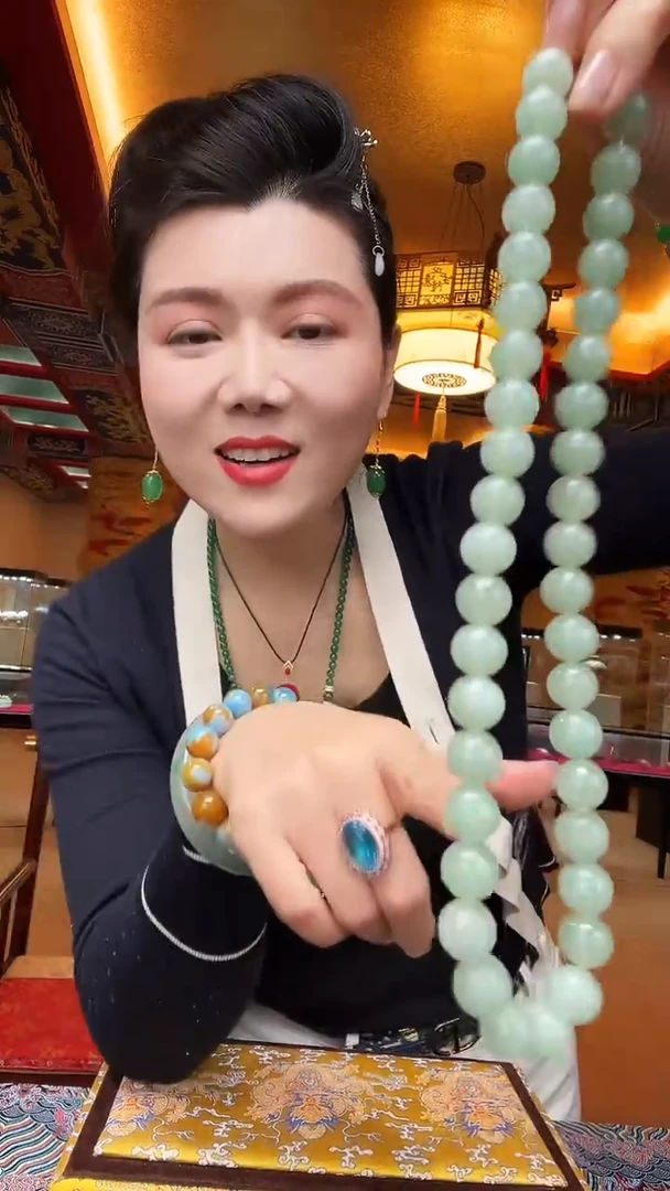 项链未镶嵌石英岩玉项链