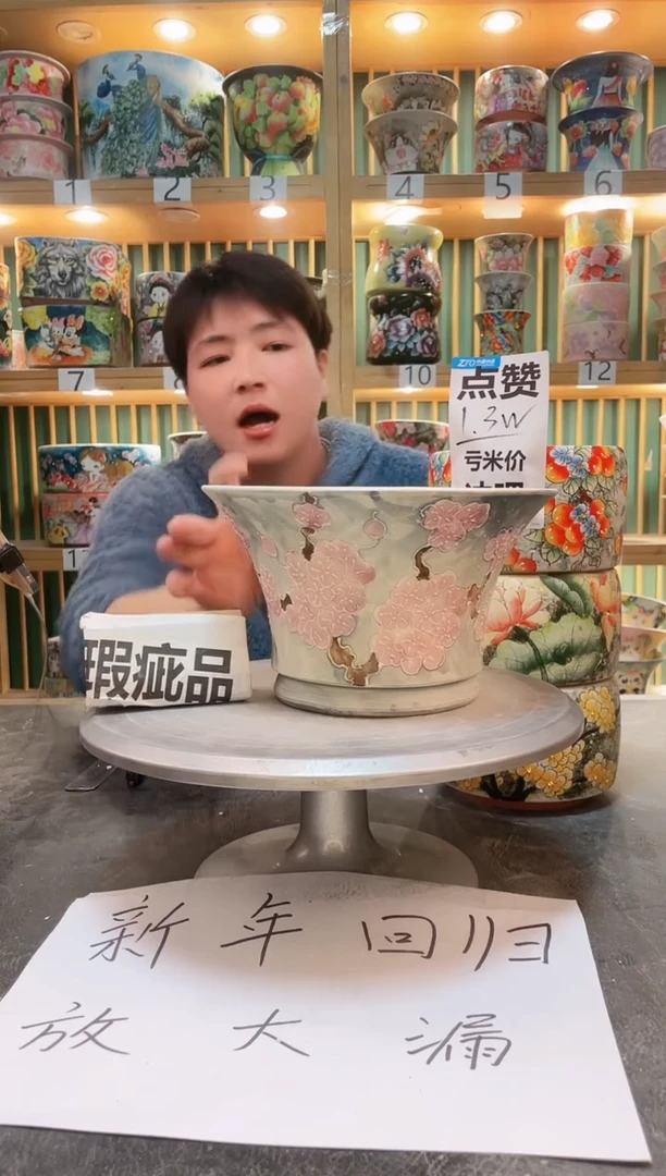 【闪购商品】瓷片默认微瑕一物一拍0215-034