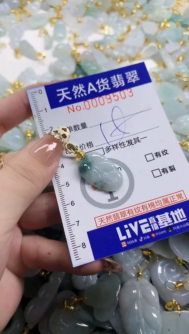 颈饰未镶嵌翡翠天然A货翡翠