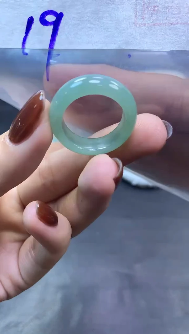 未镶嵌定制翡翠全43戒圈19#88元多样性拍一发一毛货需抛光