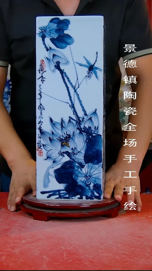 摆件景德镇陶瓷 全场手工手绘