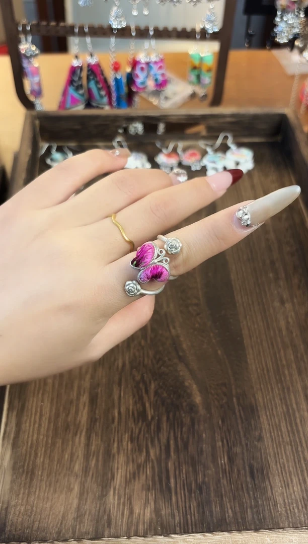 织绣织绣彩云南阁老绣饰品020