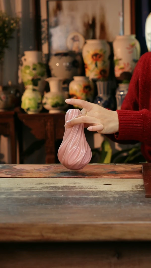 【闪购商品】瓷片景德镇纯手工釉下彩精品花瓶