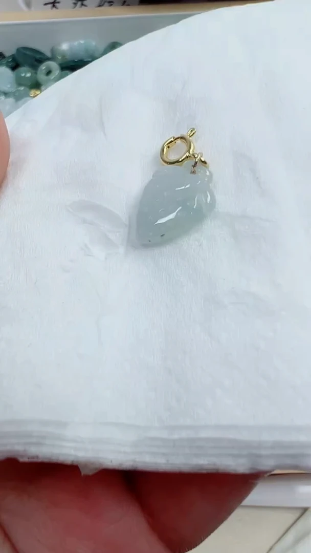 散珠翡翠415号，A货翡翠