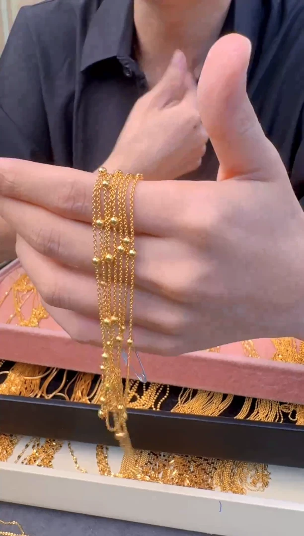 闪o隔珠素链 40cm 1.90g（多样性发货）