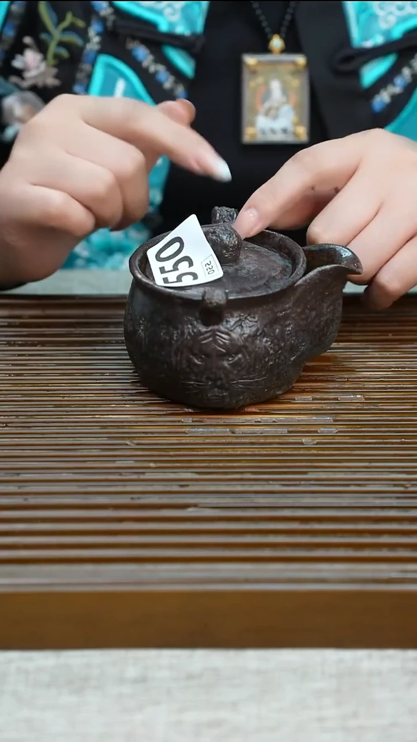 纯手工粗陶茶具每一只不一样