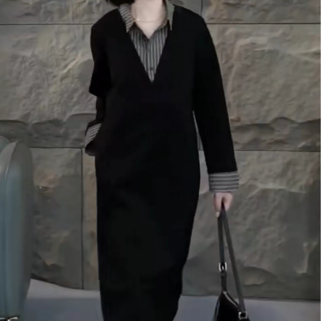 2025春季新款时尚百搭显瘦韩版连衣裙女y0.63