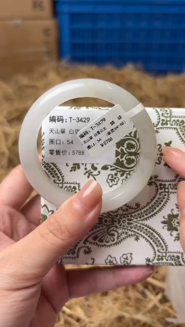 未镶嵌手镯石英质玉T-3429