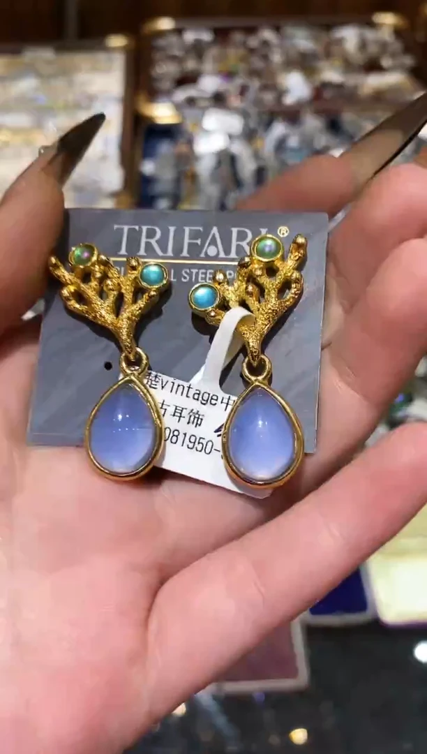 纯铜合金琉璃楚楚珠宝中古甄选不退换