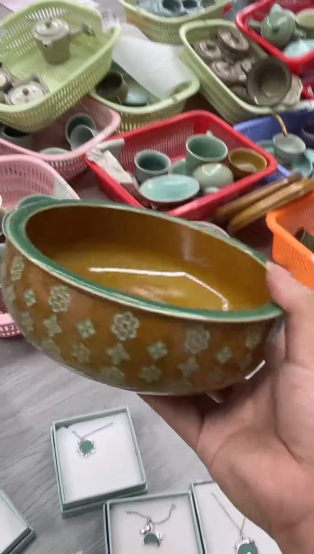 特价福利 微瑕 慧仙青瓷