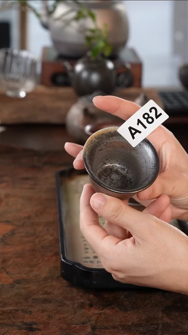 广西钦州坭兴陶纯手工纯柴烧杯