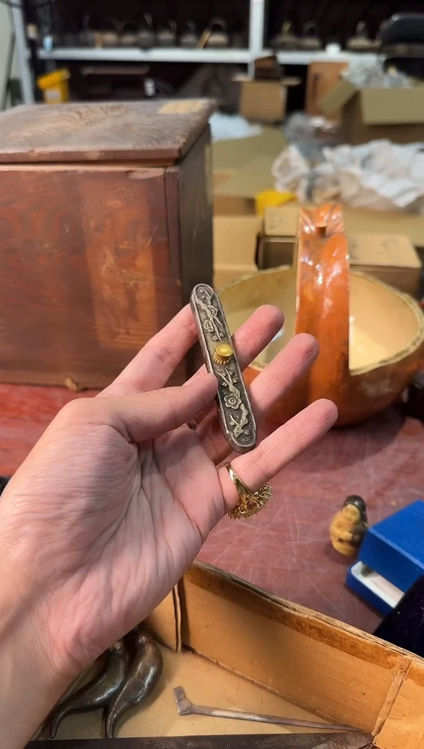 摆件鹊*阁13y古美術空间美学C23