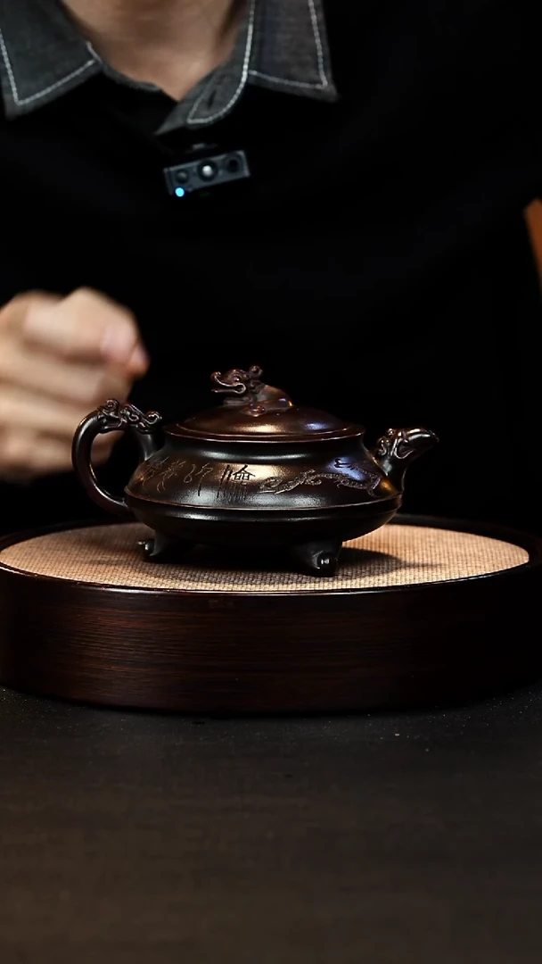 茶壶紫砂宜兴紫砂壶h50257
