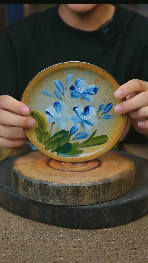 陶瓷手工高温釉下彩