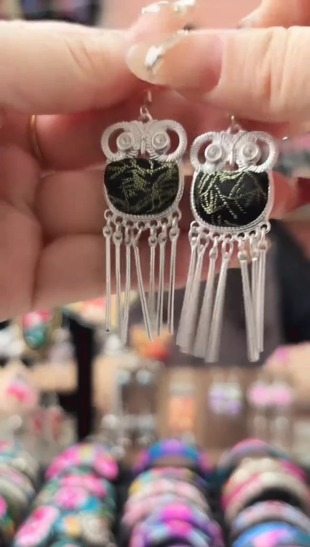 织绣艺枝独绣手工饰品14