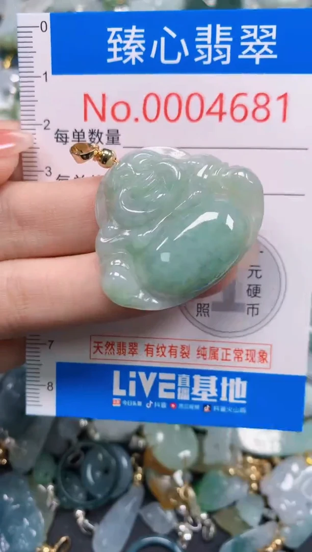 吊坠(不含链)未镶嵌翡翠4681