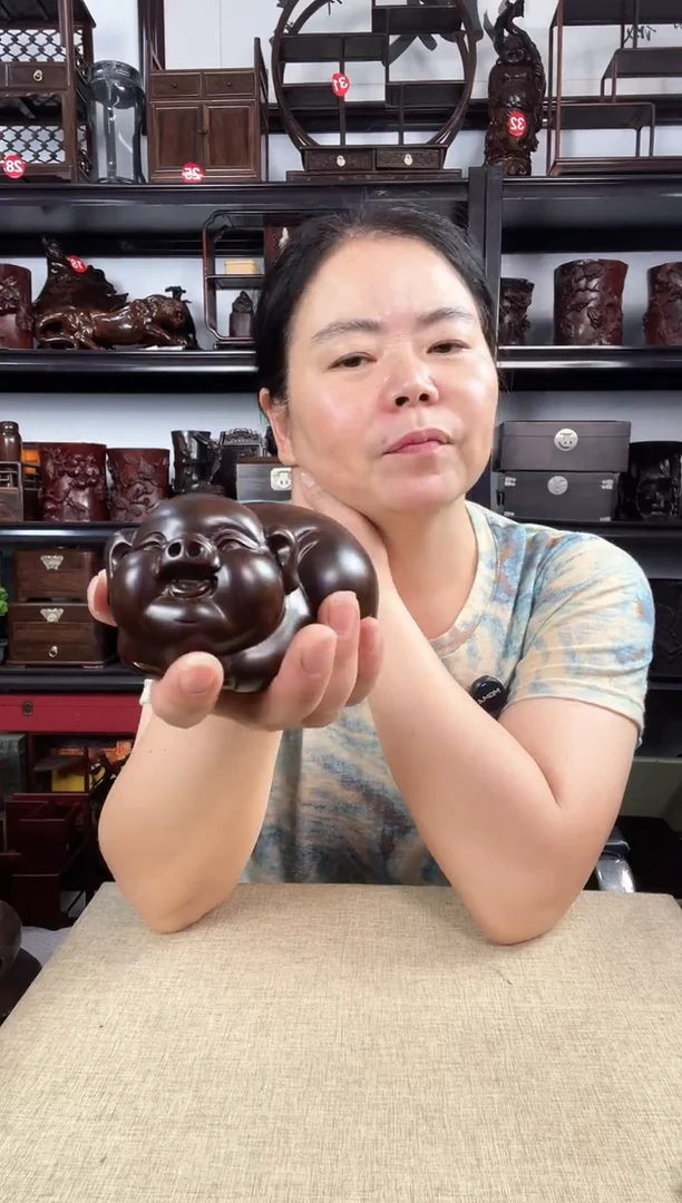 木六*5对小猪老李红木工艺品