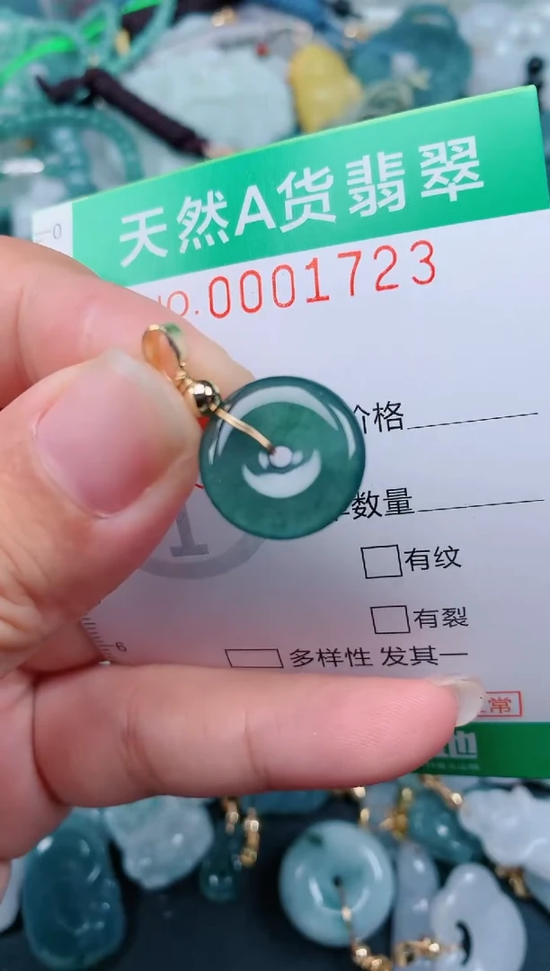 颈饰未镶嵌翡翠.0001723