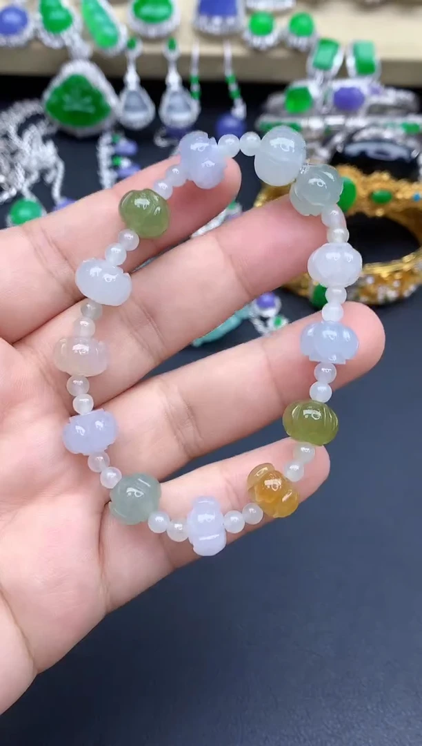 未镶嵌手链翡翠119-春日珠宝