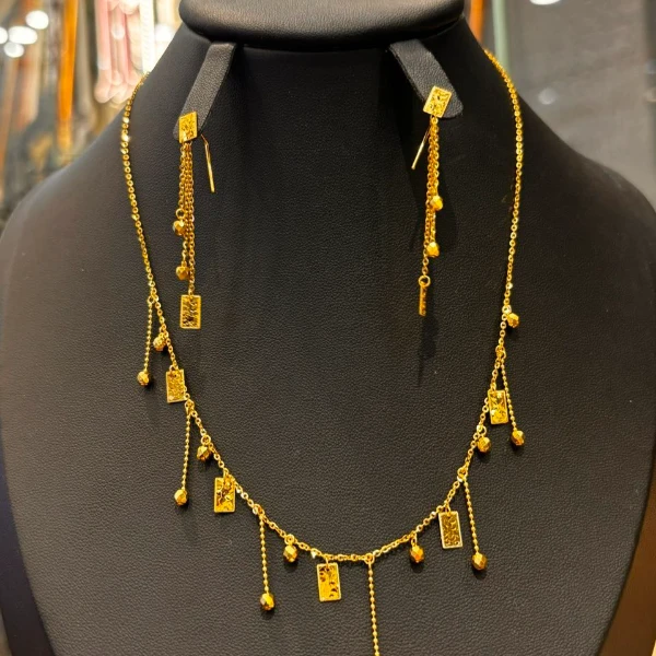 放心黄金店 足金999套链8.21克（货号70】（1号货）