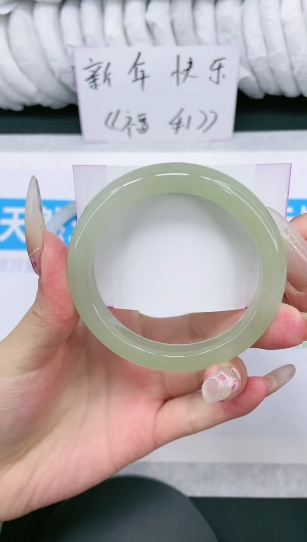 【闪购商品】石英质玉手镯未镶嵌多样性发货-4-54/5